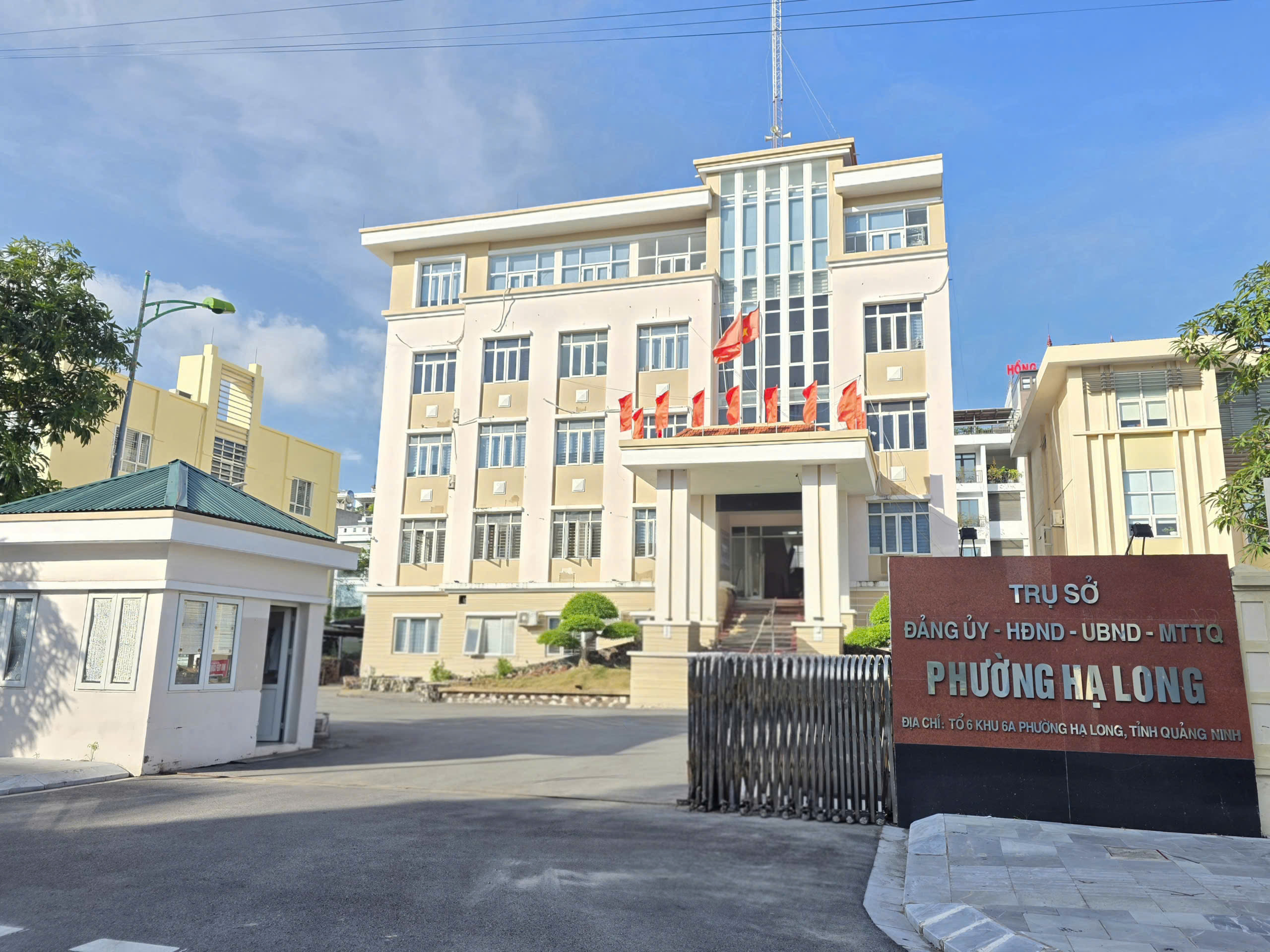 Trụ sở Đảng ủy - HĐND - UBND - UBMTTQ phường