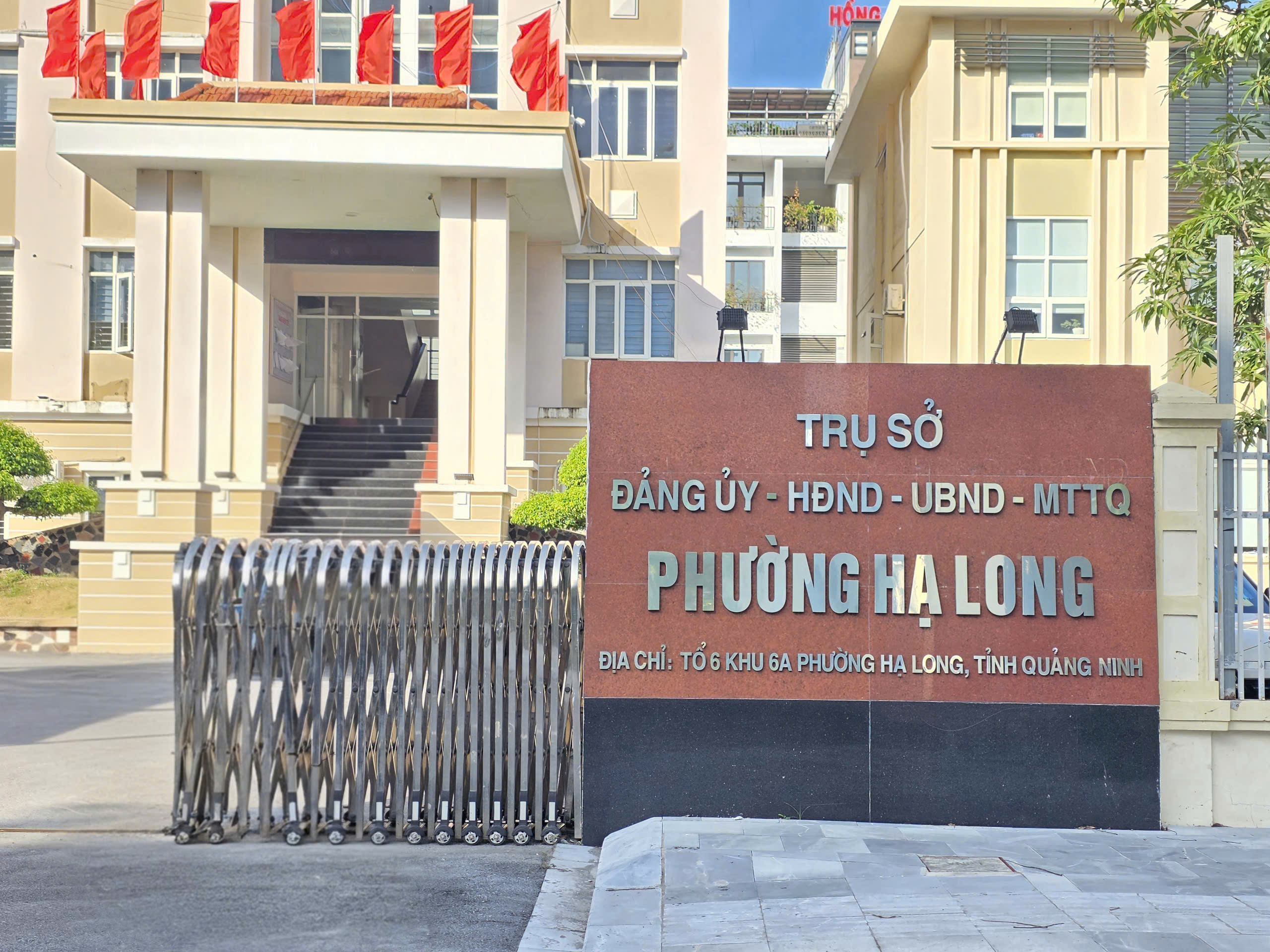 Trụ sở Đảng ủy - HĐND - UBND - UBMTTQ phường