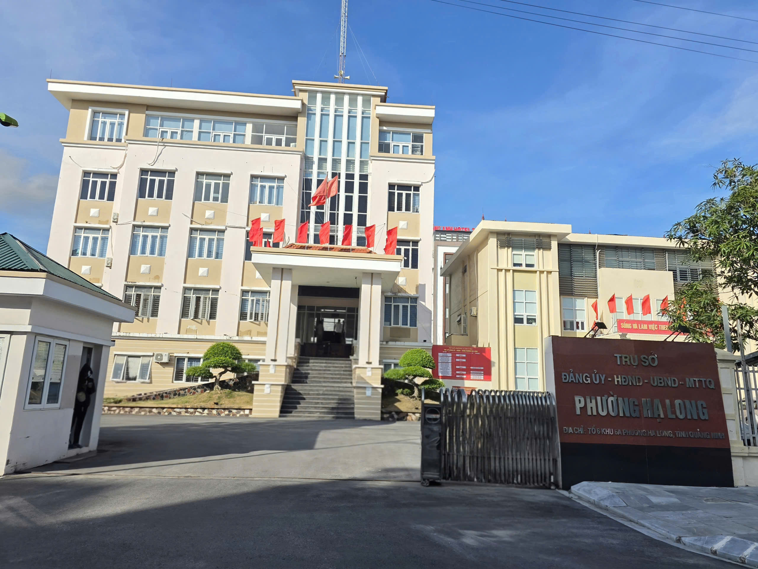 Trụ sở Đảng ủy - HĐND - UBND - UBMTTQ phường